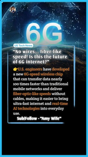 Wireless Breakthrough: U.S. Engineers Develop 6G Chip with Fiber-Like Internet Speeds | #usnews