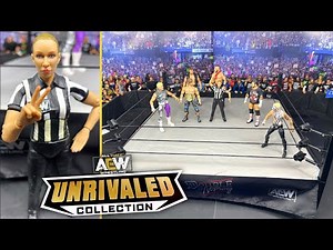 AEW RING + AUBREY EDWARDS UNRIVALED FIGURE REVIEW! RSC EXCLUSIVE!