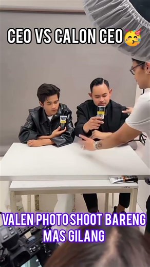 BEST!! VALEN PHOTO SHOOT BARENG MAS GILANG MS GLOW. CALON CEO NIH!!