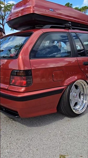 Tuning Bmw E36 Touring with Bmw E36 coupe #modified #tuningcars #stanceadria #awesomewheels