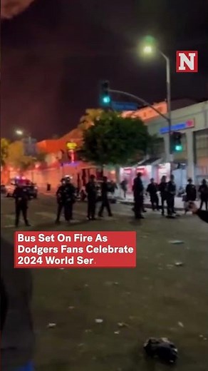 Mass Looting Breaks Out in Los Angeles After Dodgers Win World Series