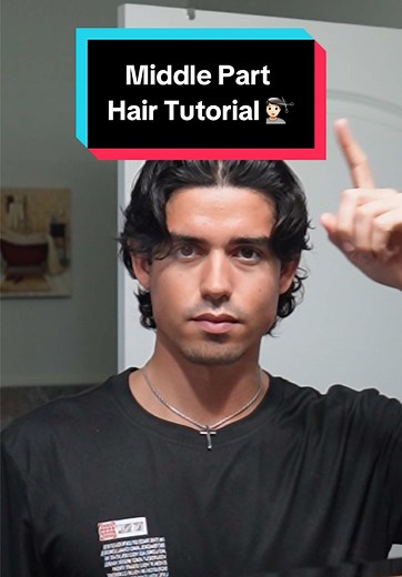 Middle Part Hair Tutorial for Men: Step-by-Step Guide