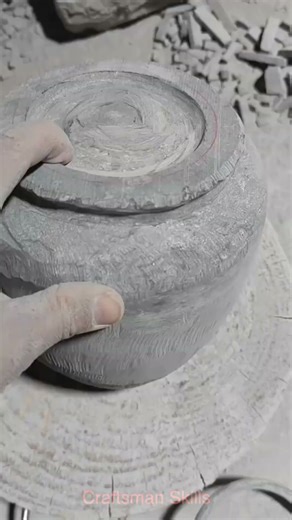 Handcrafted Stone Stove: Full Making Process from Raw Stone to Finish