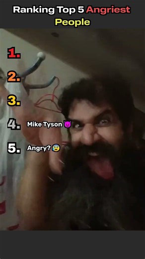 Top 5 Angriest People