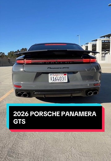 2026 Porsche Panamera GTS Loves Green Lights