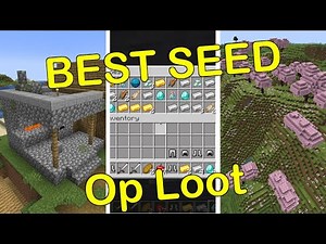 BEST OP Loot Survival/Hardcore/Speedrun Seed for Java 1.20 - 1.20.4 | Minecraft