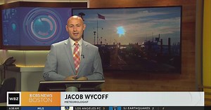 "You deserve this weather" says WBZ-TV meteorologist Jacob Wycoff