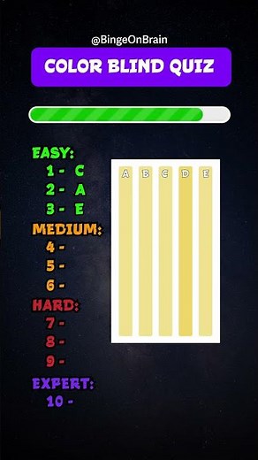 🎨👀 Colorblind Quiz: Can You Spot the Different Color?