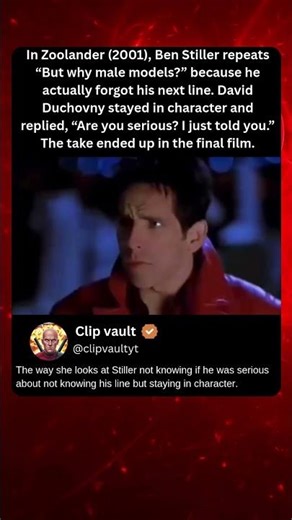 Ben Stiller FORGOT His Line and It Made the Movie 😂