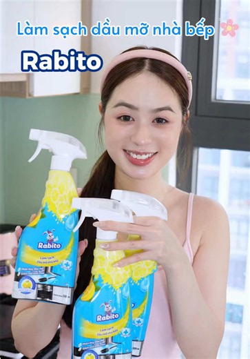 Xịt nhà bếp Rabito – bí quyết giữ bếp sạch bóng