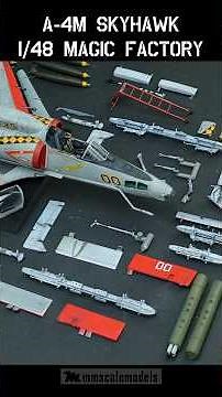 Ready for assembly - A-4M Skyhawk #scalemodel #hobby #scalemodels