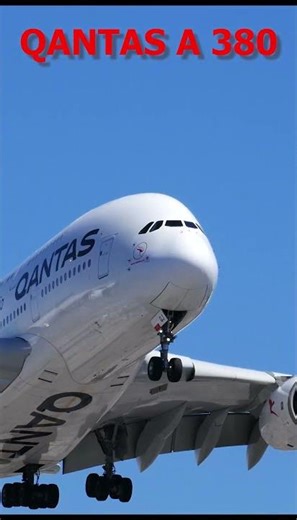 QANTAS A 380 at LAX