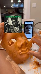 NOID. @feliciathegoat mask 💚 #chromakopia #diy #tylerthecreator #tylermask | Jordyn Michelle