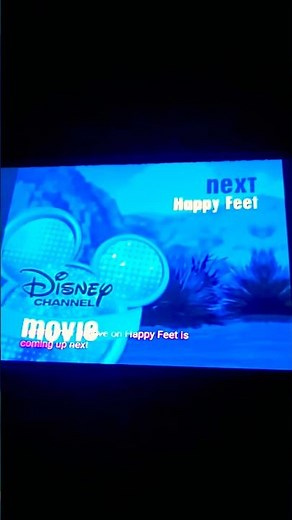 Disney channel movie happy feet next bumper.