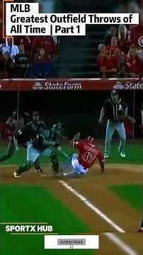 MLB Greatest Outfield Throws of All Time! Part 1 #mlb #baseball #sports