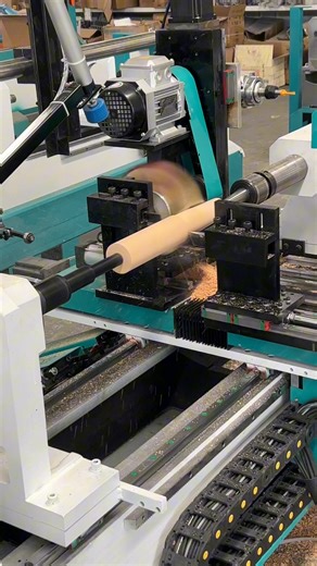 Customized multi-process lathe with dual-spindle milling heads If you want to know more informations, you can visit our website: https://www.stylecnc.com/wood-lathe/ Have questions? Reach out to us! Email: export01@stylecnc.com WhatsApp: +8618953172667 Website: www.stylecnc.com | CNC Wood Turning Lathe | Facebook