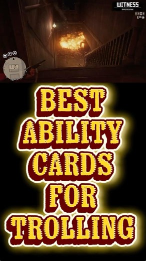 RDO Best Ability Card Loadout For Being A Troll - Red Dead Online
