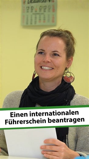 Lisa und Paul zeigen euch heute, wie man einen internationalen Führerschein beim Bürgeramt beantragt. 🚗 #bürgeramt #driverslicense #studygerman #germanonline | Easy German