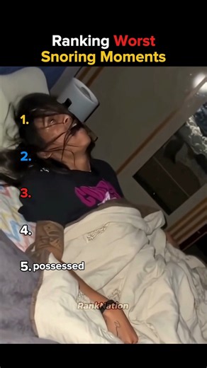 Ranking Worst Snoring Moments