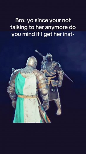 I’m so serious though I had to drop 3 of my friends because of this.. #bro #forhonor #knight #warden #fyp #fypシ #febuary #loveyou #foryou #for #foru