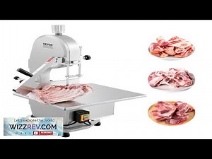 VEVOR 1800W Commercial Electric Meat Bandsaw Stainless Steel Bone Sawing Machine Review
