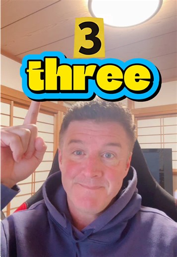 Mastering the Pronunciation of the Number Three