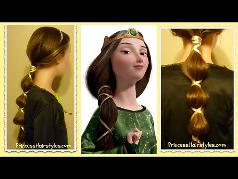 Disney's Brave Hairstyle, Queen Elinor, Halloween Hairstyles