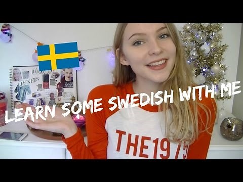 HOW TO SPEAK SWEDISH // Rebecca Ellie