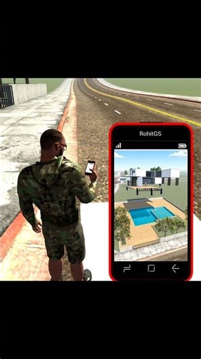 frenkalin house 🏠 indian bike game 3d #viral #gaming #gta5 #shorts