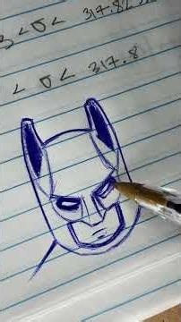 Save This Batman Drawing Tutorial for Later 🦇 | Easy Superhero Sketch Guide