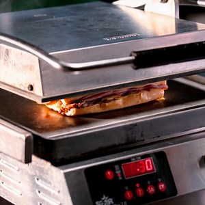 Pressed to melty perfection 😎 | Pollo Tropical