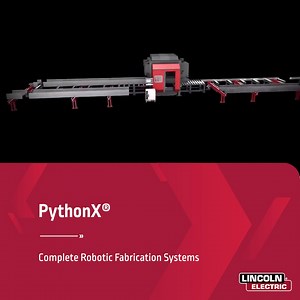 Elevate your fabrication with PythonX® from Lincoln Electric – the trusted international name in robotic fabrication. Precision, power, and streamlined automation bring unmatched cut quality, productivity, and consistent throughput to your shop. Experience industry-leading results today! Learn more at https://bit.ly/lemea-pythonx #cuttingmachine #cuttingedgetechnology #plasmacutting #weldinspiRED #weldRED #fabrication #PythonX | Lincoln Electric Middle East & Africa