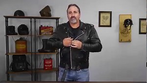 Our review of the Milwaukee Leather LKM1781 Men's “The Legend” Classic Police Style Black Leather Motorcycle Jacket Orders Yours Today! | LeatherUp.com