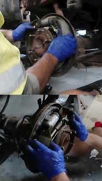 Rear Brakes & Fluid Service on the Holden Rodeo
