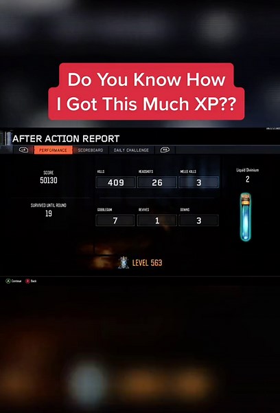 Unlocking XP Secrets in BO3 Zombies