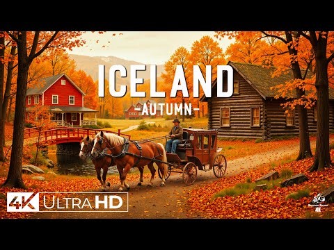 Autumn Iceland 4K Ultra HD • Stunning Footage Iceland, Scenic Relaxation Film with Calming Music.
