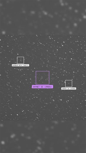 Released for the first time, images from the Noctis-1 military space telescope. 🔭👀The UK's extraordinary new Borealis software will use these images and data from multiple sources to give us a faster, clearer picture of everything orbiting Earth.@SciTechgovuk @spacegovuk
