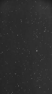 Tumbling satellite, space junk, or something else? The object appears to blink like an airplane because the video is sped up. | Jim Kern