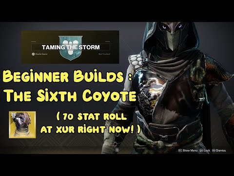 Destiny 2: Beginner Builds The Sixth Coyote (Grab This Roll from Xur) | Season of the Wish