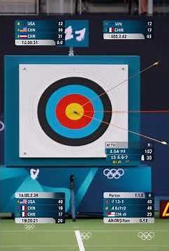 “Perfect Shot Under Olympic Pressure 🎯😱 | Archery Finals”