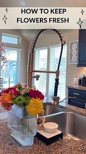 🌹🌸 Simple and easy way to take grocery store flowers & to next level 🌸 This VASE is so beautiful 😍😍 save this trick for your Valentine’s Day flowers ‼️ Like & comment VASE and I will send you all the details! I always put household Clorox and a tablespoon of sugar in the water. Clorox takes care of the bacteria and sugar give nutrition to flowers. The tape grid technique is there to keep flowers upright, this way it looks like a professional flower arrangement. Let me know if you have any o