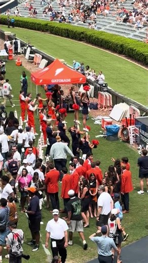 Auburn Football A-Day Game | Cheerleaders, Band & Game Day Energy in Auburn Alabama