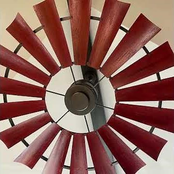 Windmill Ceiling Fans at NFR 2021 with Cowboy Channel