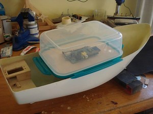 FishPi: Automated Trans-Oceanic Boat Controlled by a Raspberry Pi