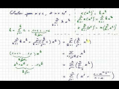 Calculs algébriques Maths MPSI