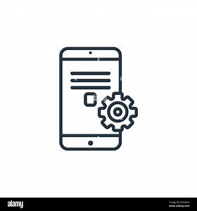 Interactive course outline vector icon. Thin line black interactive course icon, flat vector simple element illustration from editable education conce Stock Vector Image & Art - Alamy