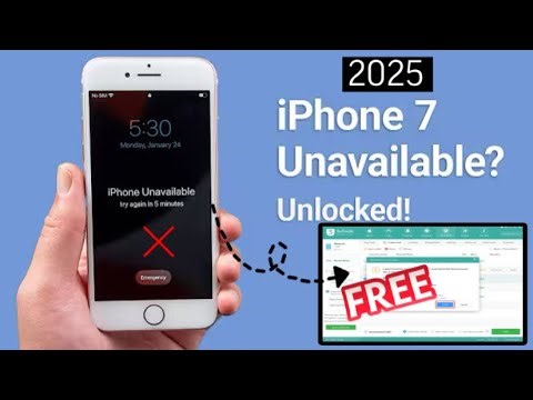 iPhone 7 Unavailable lock screen solution? How to Unlock iPhone 7 with 3utools or Passcode If Forgot