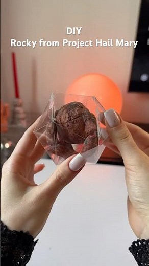 DIY Rocky from Project Hail Mary🥹 👎🏻easy and cute craft idea