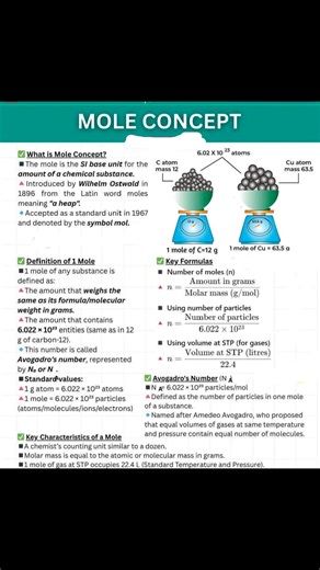 2K views · 26 reactions | Mole | Chemistry Help | Facebook