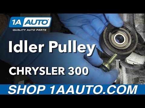 How to Replace Idler Pulley 05-10 Chrysler 300